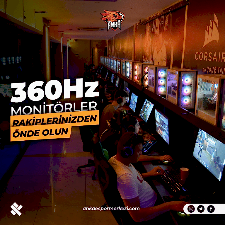 360Hz Monitörler Sizlerle